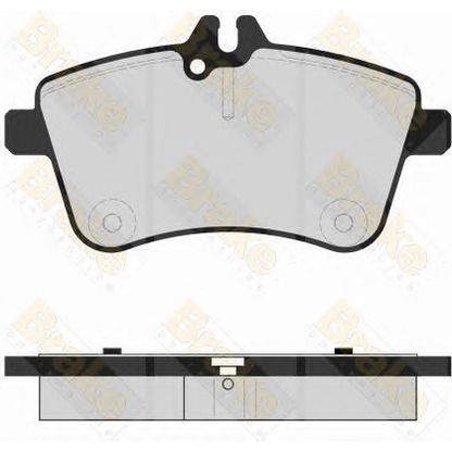 Photo Brake Pad Set, disc brake Brake ENGINEERING PA1631