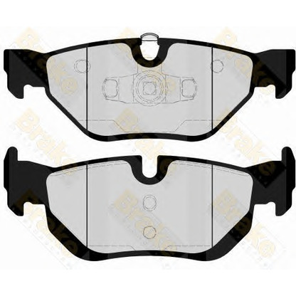 Photo Brake Pad Set, disc brake Brake ENGINEERING PA1664