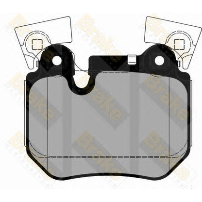 Photo Brake Pad Set, disc brake Brake ENGINEERING PA1831