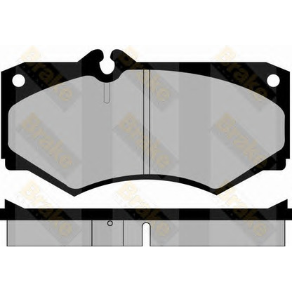 Foto Juego de pastillas de freno Brake ENGINEERING PA419