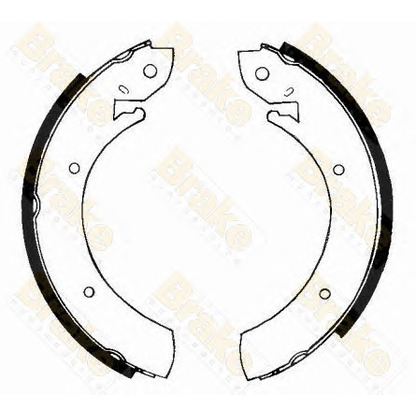 Фото Комплект тормозных колодок Brake ENGINEERING SH2181