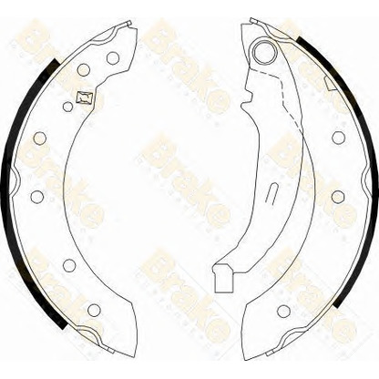 Photo Jeu de mâchoires de frein Brake ENGINEERING SH2474