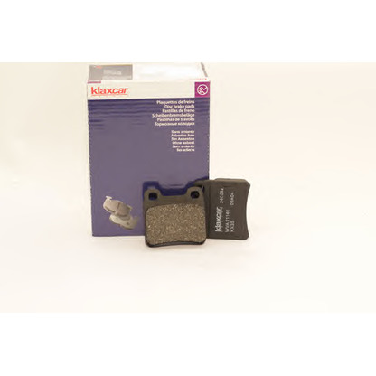 Photo Brake Pad Set, disc brake KLAXCAR FRANCE 24508Z