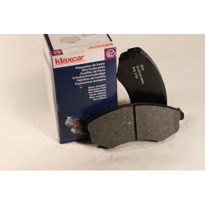 Photo Brake Pad Set, disc brake KLAXCAR FRANCE 24834Z