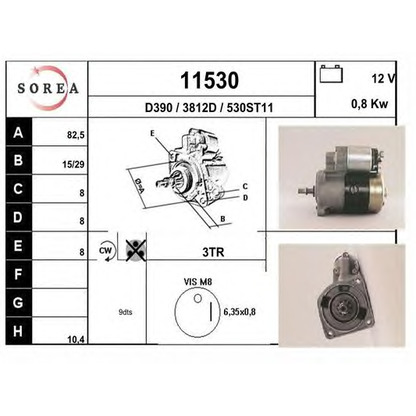 Foto Motorino d'avviamento EAI 11530