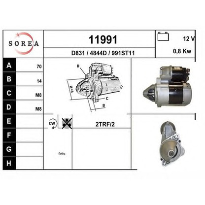 Foto Motorino d'avviamento EAI 11991