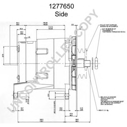 Photo Alternateur PRESTOLITE ELECTRIC 1277650