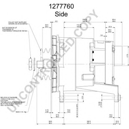 Photo Alternateur PRESTOLITE ELECTRIC 1277760