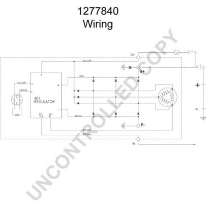 Photo Alternateur PRESTOLITE ELECTRIC 1277840