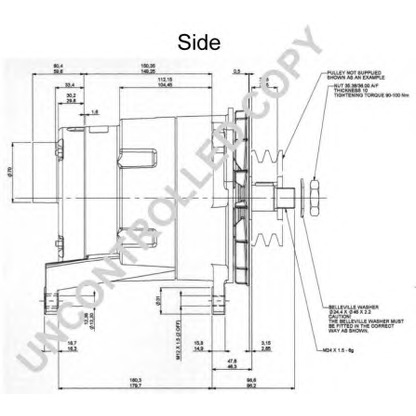 Zdjęcie Alternator PRESTOLITE ELECTRIC 1277A640