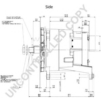 Photo Alternateur PRESTOLITE ELECTRIC 1277A720