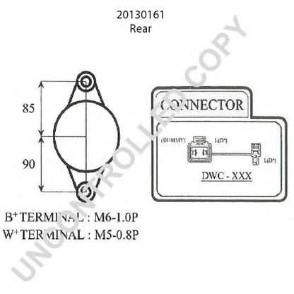 Foto Alternador PRESTOLITE ELECTRIC 20130161