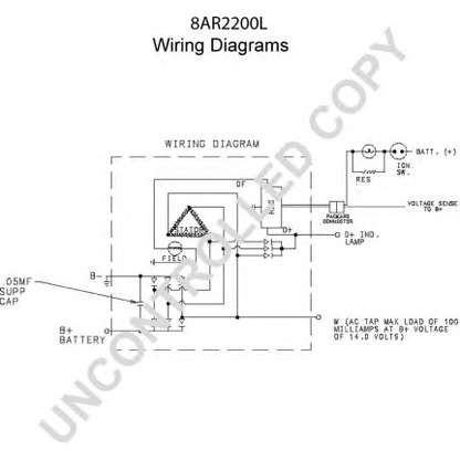 Foto Alternador PRESTOLITE ELECTRIC 8AR2200L