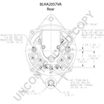 Photo Alternateur PRESTOLITE ELECTRIC 8LHA2057VA