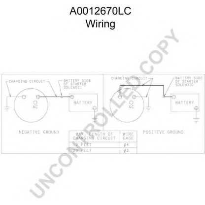 Photo Alternateur PRESTOLITE ELECTRIC A0012670LC