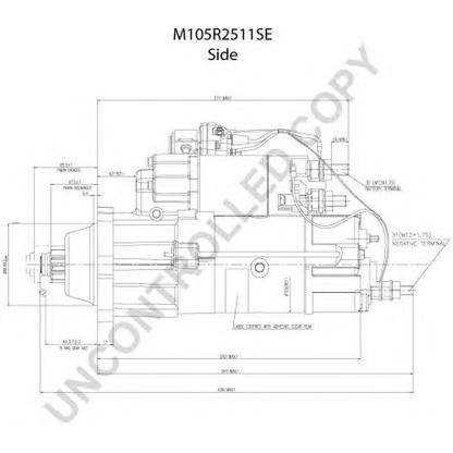 Zdjęcie Rozrusznik PRESTOLITE ELECTRIC M105R2511SE