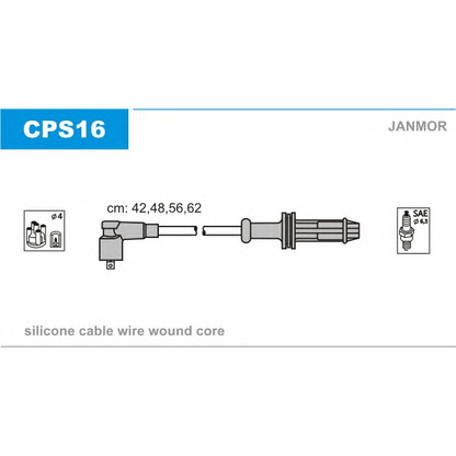 Photo Ignition Cable Kit JANMOR CPS16
