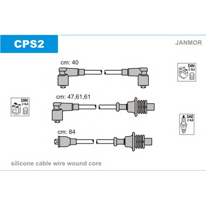 Foto Kit cavi accensione JANMOR CPS2