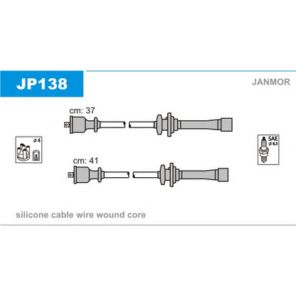 Photo Ignition Cable Kit JANMOR JP138