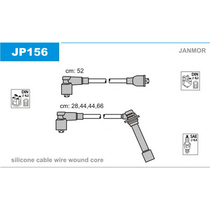 Photo Ignition Cable Kit JANMOR JP156