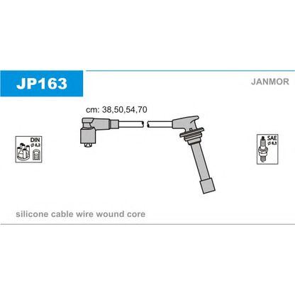 Photo Ignition Cable Kit JANMOR JP163