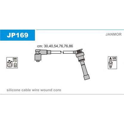Photo Ignition Cable Kit JANMOR JP169
