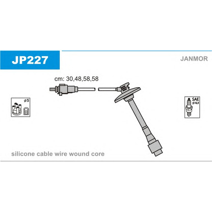 Photo Ignition Cable Kit JANMOR JP227
