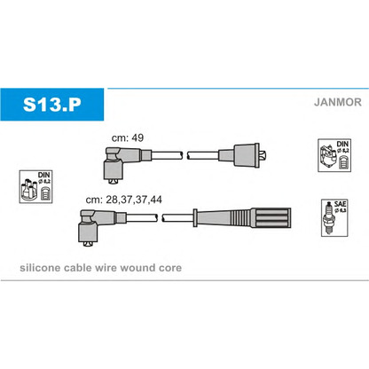 Photo Ignition Cable Kit JANMOR S13P