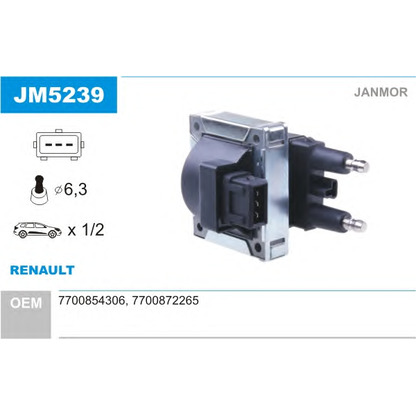 Foto Zündspule JANMOR JM5239