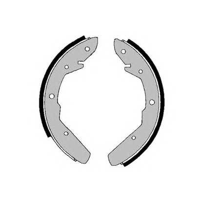 Photo Brake Shoe Set, parking brake RAICAM 2408