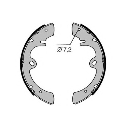 Photo Brake Shoe Set RAICAM 2513