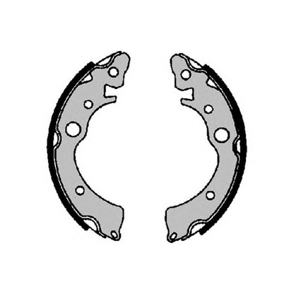 Photo Brake Shoe Set RAICAM 2637