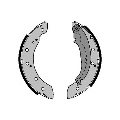 Photo Brake Shoe Set RAICAM 2711