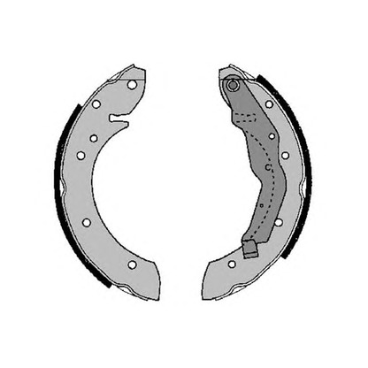 Photo Brake Shoe Set RAICAM 2717