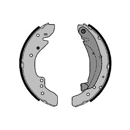 Photo Brake Shoe Set RAICAM 2719