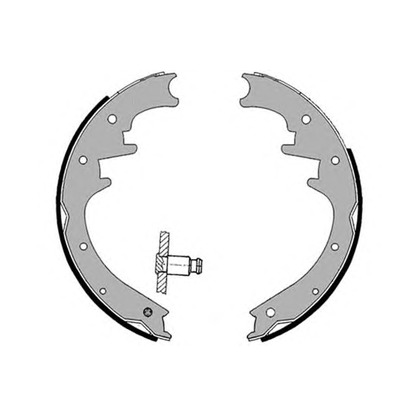 Photo Brake Shoe Set RAICAM 2818