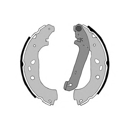 Photo Brake Shoe Set, parking brake RAICAM 2864