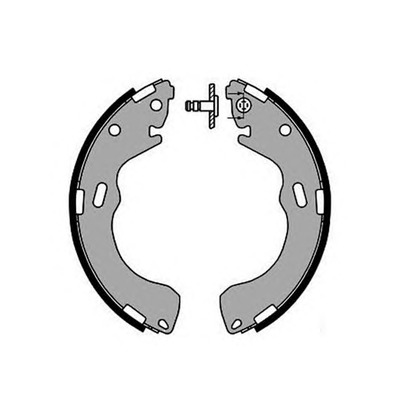 Photo Brake Shoe Set RAICAM 2877