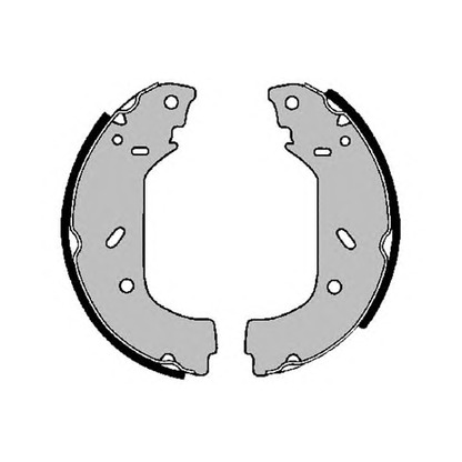 Photo Brake Shoe Set RAICAM 7260RP