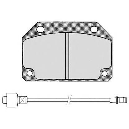 Foto Kit pastiglie freno, Freno a disco RAICAM RA01810