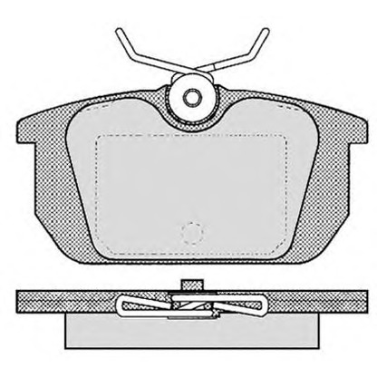 Photo Brake Pad Set, disc brake RAICAM RA03210