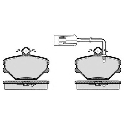 Photo Brake Pad Set, disc brake RAICAM RA03492