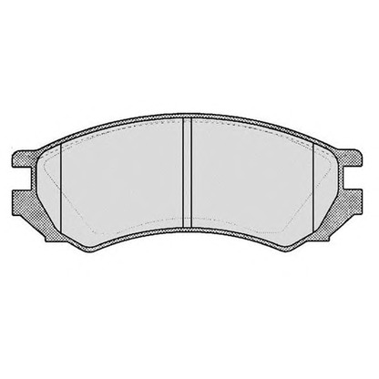 Photo Brake Pad Set, disc brake RAICAM RA04120