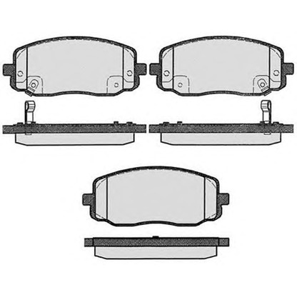 Foto Kit pastiglie freno, Freno a disco RAICAM RA05120