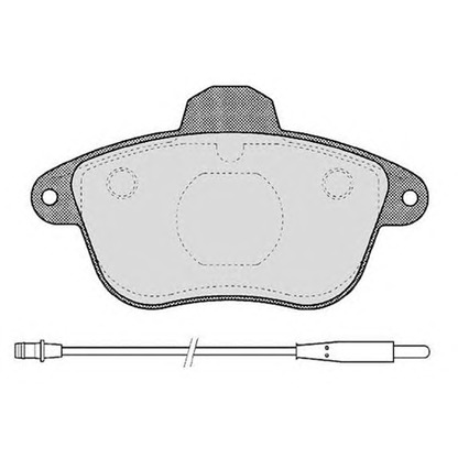 Photo Brake Pad Set, disc brake RAICAM RA05400