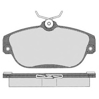 Photo Brake Pad Set, disc brake RAICAM RA05850