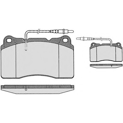 Foto Kit pastiglie freno, Freno a disco RAICAM RA06041