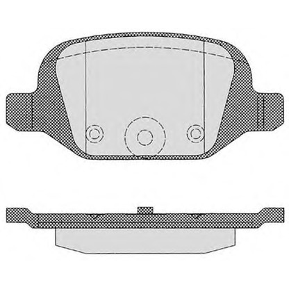 Photo Brake Pad Set, disc brake RAICAM RA06090