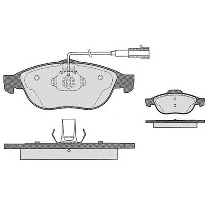 Foto Kit pastiglie freno, Freno a disco RAICAM RA06260