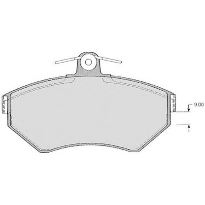 Photo Brake Pad Set, disc brake RAICAM RA06950